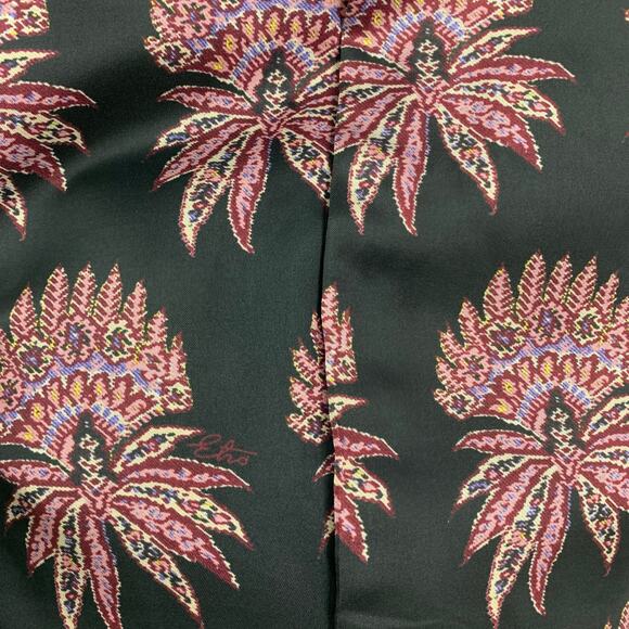 ETRO Size 36 Black Metallic Wool Notch Lapel Jacket - Picture 6 of 9